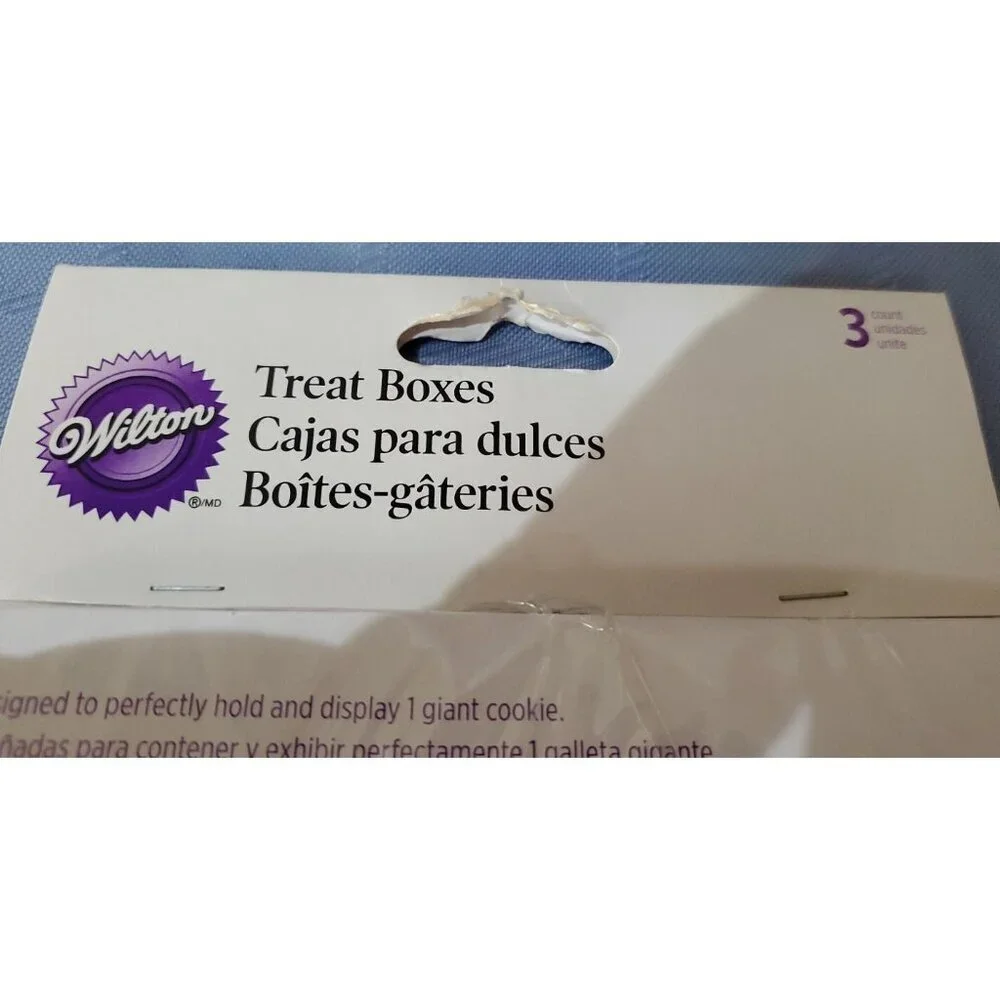Wilton Baby Shower Treat Box With Baby foot Print